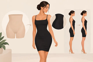 Invisible Shapewear Under a Bodycon Dress