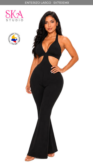Women's Versatile Going-Out Jumpsuit 5V7151EMX