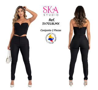 Conjunto Pantalon 5V7018LMX	 - Negro