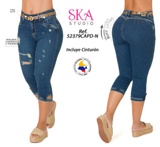 Capri Levantacola Con Cinturon Incluido 52379CAPD-N - Azul Oscuro