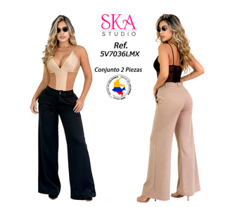 Conjunto Pantalon 5V7036LMX - Beige