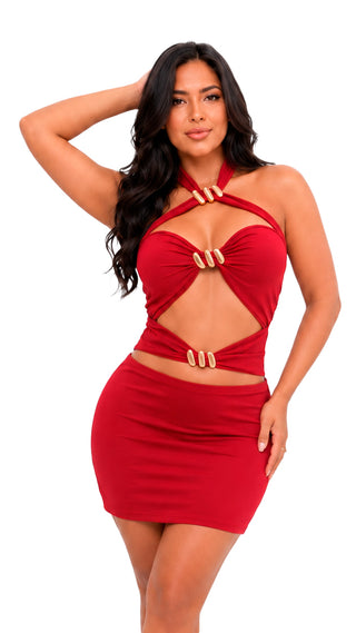 Women's Going-Out Short Dress 5V7152MN