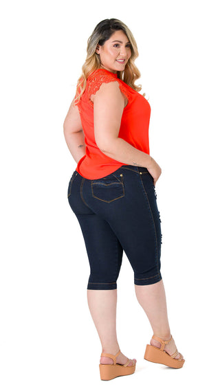 Capri Levanta Cola Ska 52561DCAPN-B - Azul Oscuro