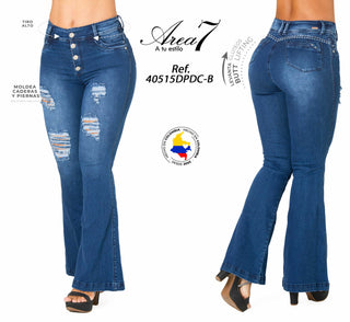 Hernandez Jeans Levantacola Bota Campana 40515DPDC-B - Azul Oscuro