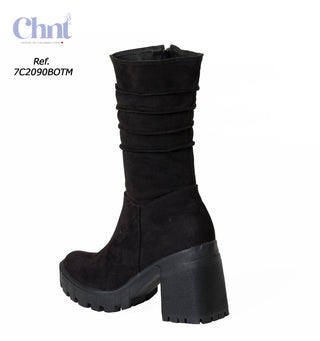 Bota Caña Media 7C2090BOTM - Negro
