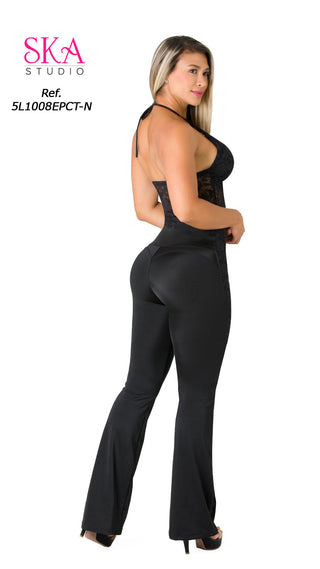 Enterizo Leggings 5L1008EPCT-N - Negro