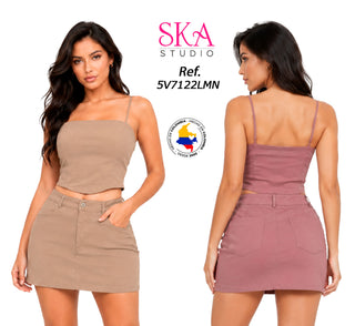 Conjunto Falda 5V7122LMN - Beige