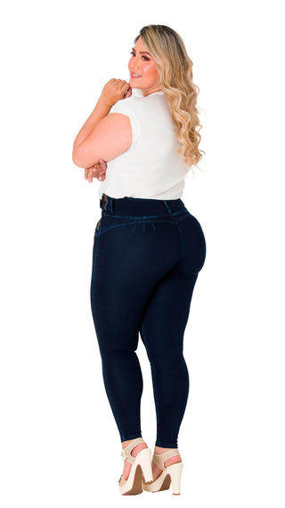 Jean Levanta Cola Skinny CHNT 71305PAP-N - Petroleo