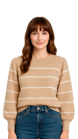 Sueter Cuello Redondo 5B7072S	 - Camel