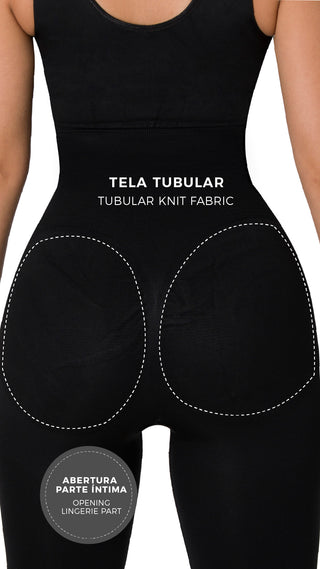 Faja Enterizo Capri Seamless 5F358ESH - Negro