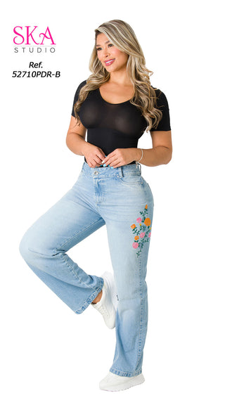 Jeans Cargo 52710PDR-B - Azul Claro