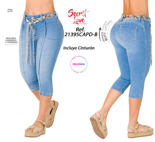 Capri Levanta Cola Secret Love 21395CAPD-B - Azul Medio