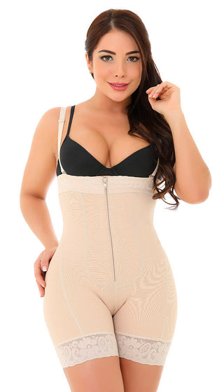 Faja strapless moldeadora de cintura 5F230ESH - Beige