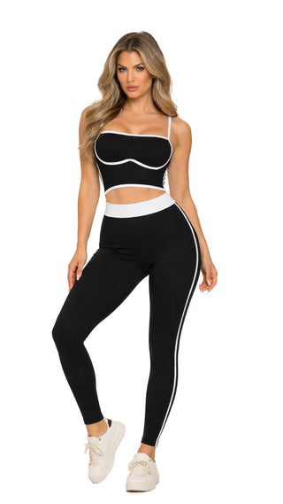 Conjunto Legging 5L6964LMX - Negro