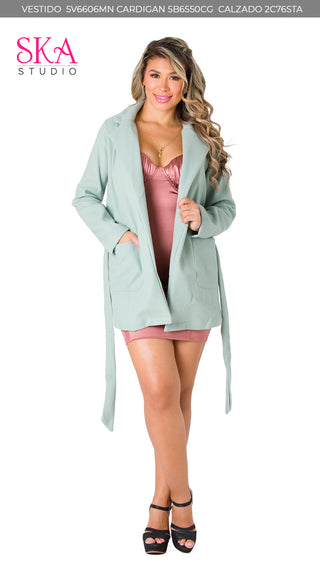 Cardigan 5B6550CG - Verde