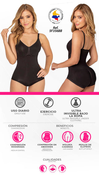 Seamless Tummy & Waist Control Bodysuit 5F356BB