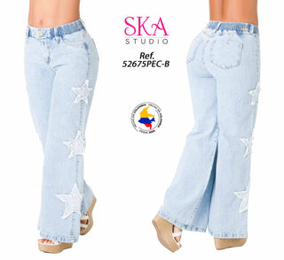 Jeans Bota Campana 52675PEC-B - Azul Claro