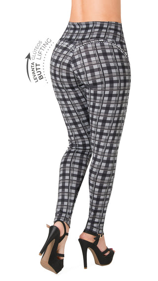 Leggings LevantaCola Pretina control 2L901BPCT-N - Estampado