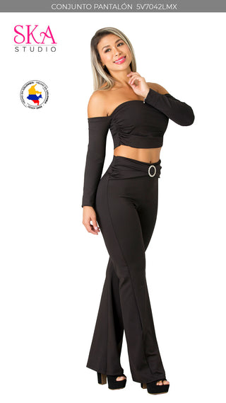Conjunto Pantalon 5V7042LMX	 - Negro