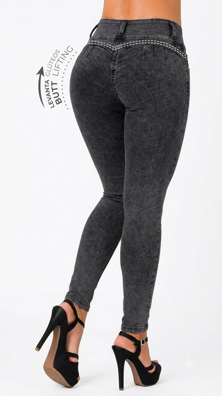 Jeans Basico  Levantacola 52796PAP-N	 - Gris
