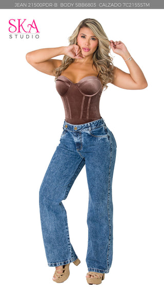 Body Tipo Tanga 5BB6803 - Cafe