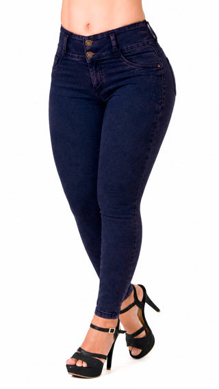 Jeans Levantacola 52804PNT-B - Morado
