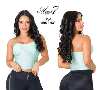 Crop Top 4B6110C - Verde