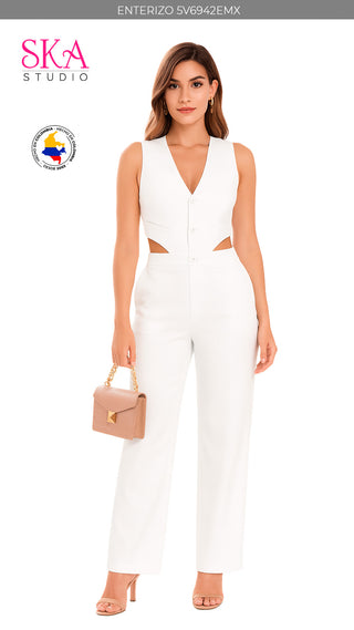 Enterizo 5V6942EMX - Blanco