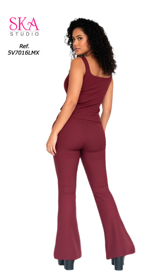 Conjunto Pantalón 5V7016LMX	 - Vinotinto
