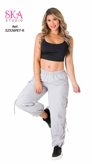 Pantalón Impermeable 52536PET-R - Gris