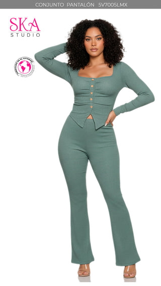 Conjunto Pantalon 5V7005LMX - Negro