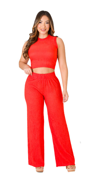 Conjunto Pantalon 2V6335LMX - Naranja