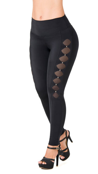 Leggings Levanta Cola Ska 5L884BPCP-N - Negro