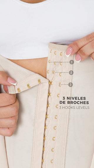 Cinturilla Reloj de Arena 5F136C - Negro