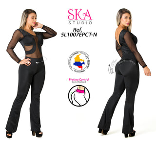 Enterizo Leggings 5L1007EPCT-N - Negro