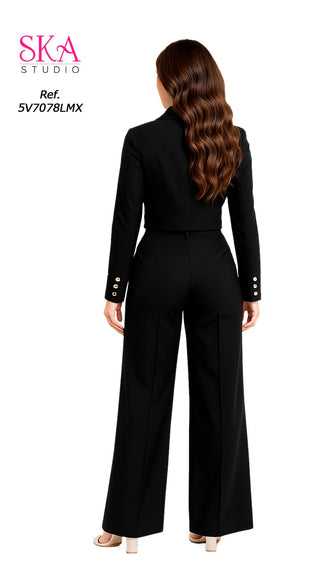 Conjunto Pantalon 5V7078LMX	 - Vinotinto