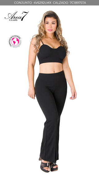 Conjunto Pantalón 4V6292LMX - Negro