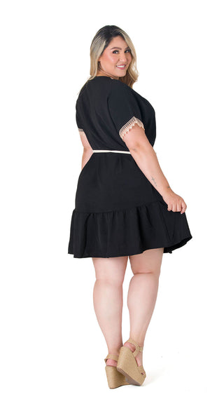 Vestido Mini Playero 5V5157MN - Negro