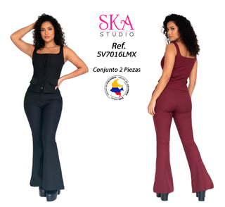 Conjunto Pantalón 5V7016LMX	 - Vinotinto