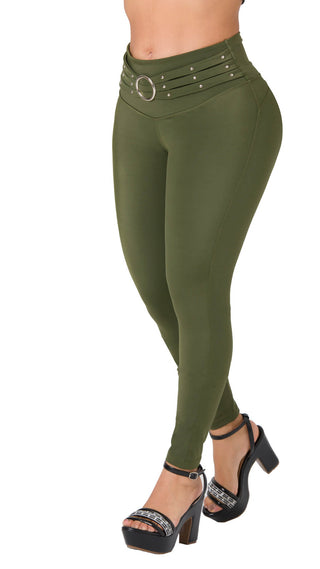 Leggings Levanta Cola Secret Love 2L804BPCP-N - Verde