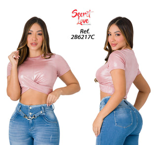 Crop Top 2B6217C - Rosado