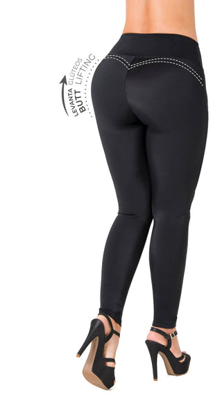 Leggings Levanta Cola Ska 5L884BPCP-N - Negro