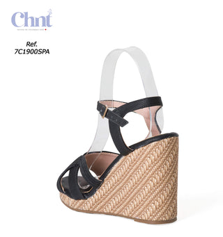 Plataforma Sintetico 7C1900SPA - Negro