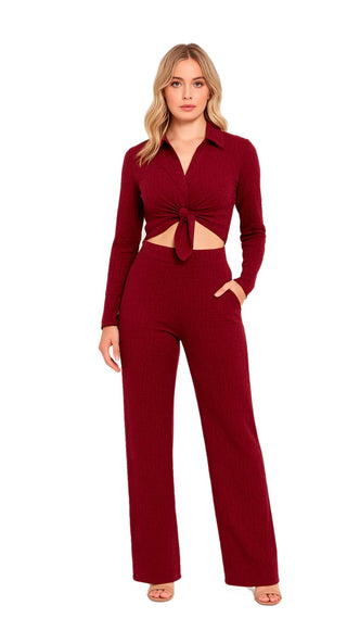 Conjunto Pantalon 5V7090LMX	 - Vinotinto