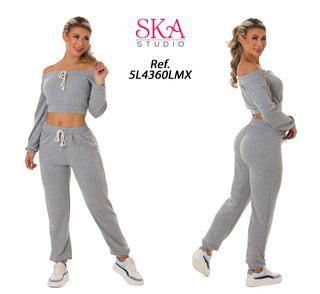 Conjunto 2 Piezas 5L4360LMX - Gris Claro