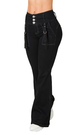 Jeans Bota Campana 52735PAC-B - Negro