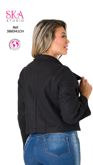 Chaqueta Elegante 5B6541CH - Negro