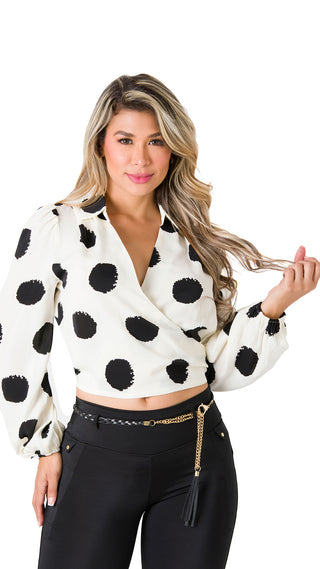Camisa Estampada Puntos 4B6498B - Estampado