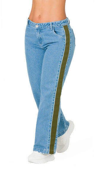 Jeans Rigido 52699PDR-B - Azul Medio
