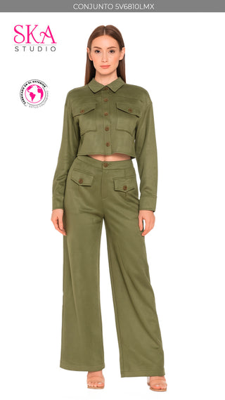 Conjunto Pantalon 5V6810LMX - Verde
